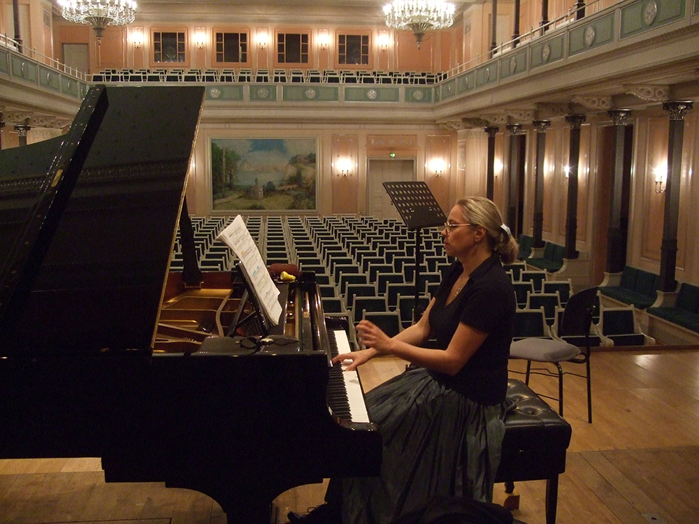 Repetitie Konzerthaus Lena Vieru